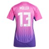 Camiseta de fútbol Alemania Muller 13 Segunda Equipación Euro 2024 - Mujer